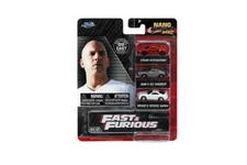 NANO FAST AND FURIOUS 3 CAR SET - JADA 32482 1/64
