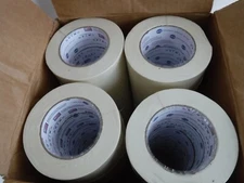 ( Case of 24 ) Intertape #515 Masking Tape 48mm x 55 M (1.98" x 60 Yds.) Natural