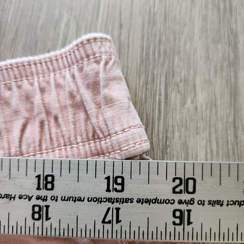 Time and Tru Chino Shorts Women's 18 Pink Deep Pockets Cuffed 39 x 4 - Picture 5 of 10