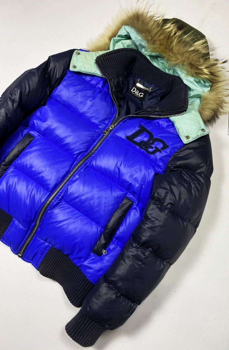 $1950 Designer DOLCE & GABBANA Men's D&G Ski Fur Hood Down $1950 Designer DOLCE & GABBANA Men's D&G Ski Fur Hood Down