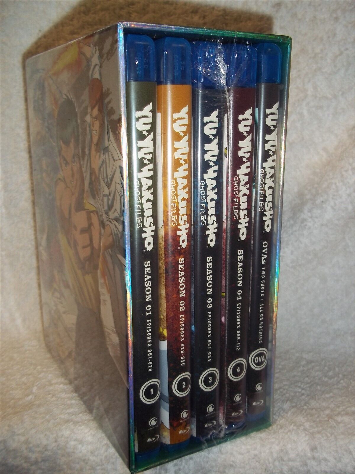 Box Dvd Yuyu Hakusho + Cdz Classico + Hades + Omega + 2