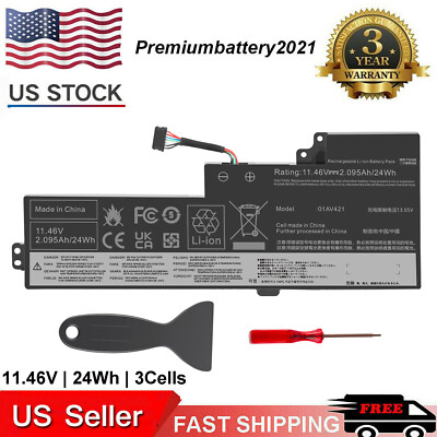 LOT For Lenovo ThinkPad T460 T470 T480 T570 A475 Battery 01AV421 01AV419 01AV420