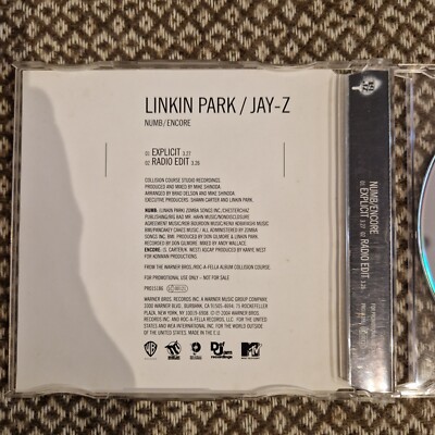 Jay-Z / Linkin Park – Numb / Encore / CD Single | eBay