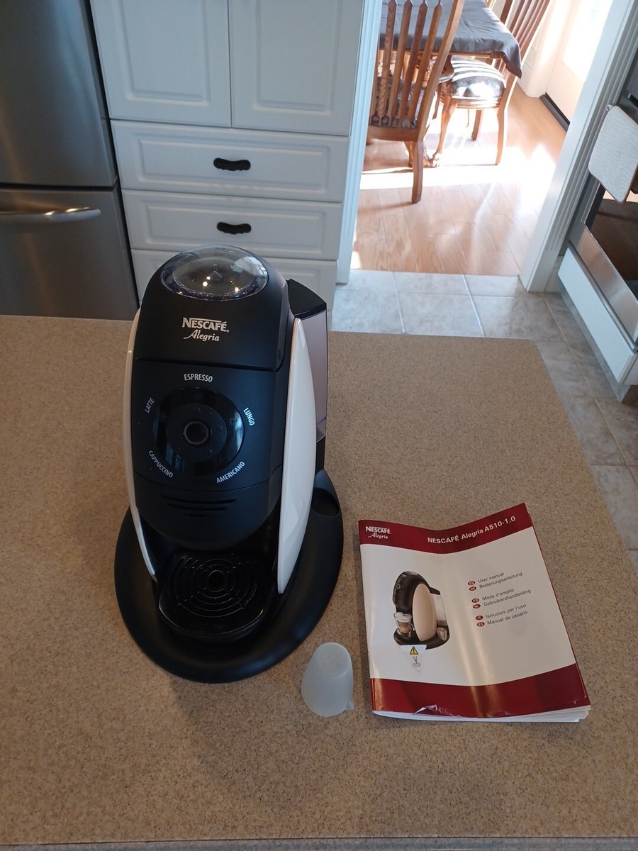 Alegria Nestle Automatic Coffee Machine Nescafe Alegria Fusion 120