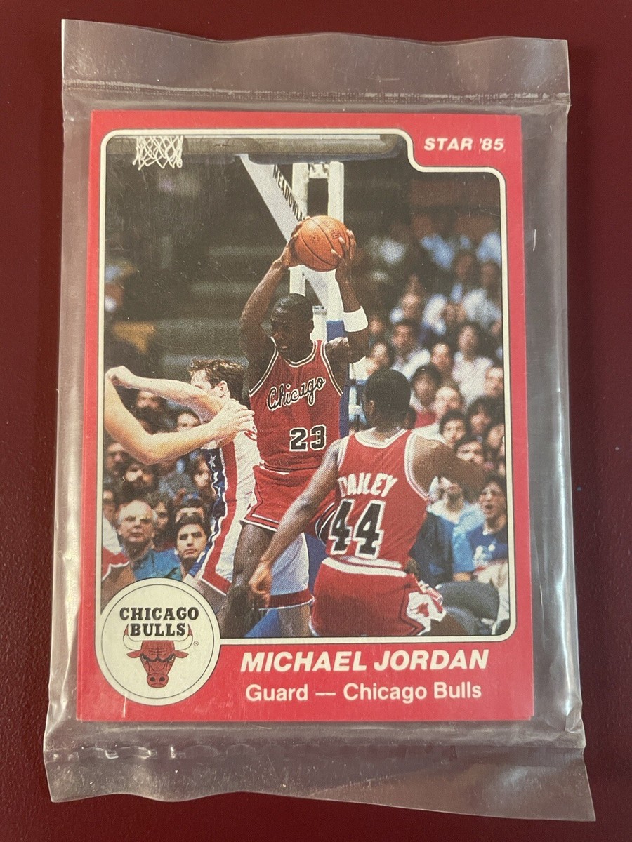 84-85 Star Michael Jordan Sealed Team Bag 101 XRC | eBay