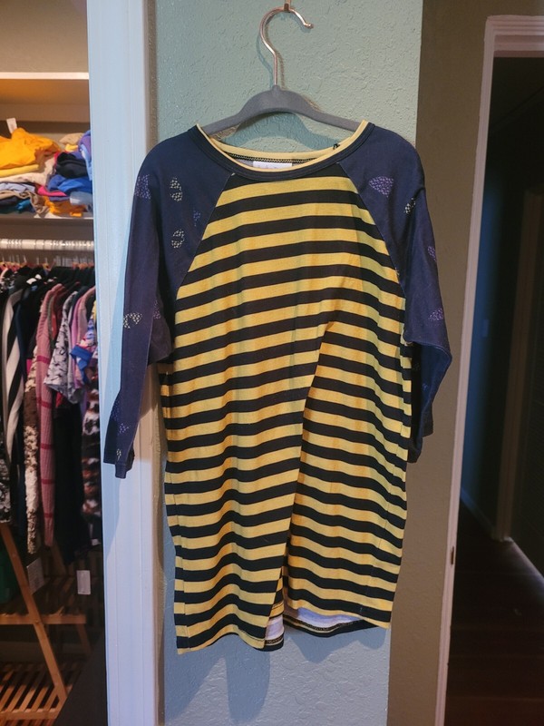 Kids Sloan Lularoe Halloween Striped Cats Shirt