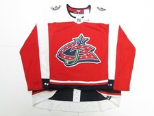 COLUMBUS BLUE JACKETS AUTHENTIC ADIDAS REVERSE RETRO HOCKEY JERSEY