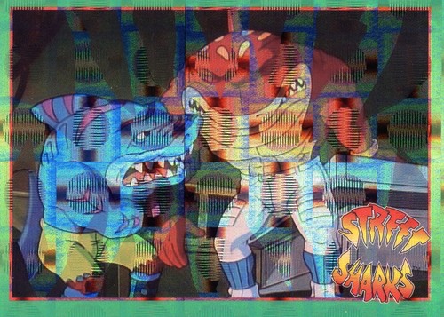 Tarjetas coleccionables individuales Street Sharks - Street Sharks Holofoil - Imagen 103 de 130