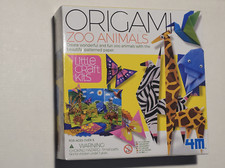 NEW Origami Zoo Animals Create Colorful Zoo Animals 4M