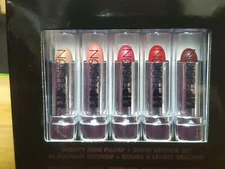 Fusion Beauty Lip Fusion Mighty Mini Plump & Shine 5 Piece Lipstick Set NIB 