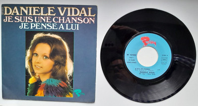 Daniele Vidal   Je Suis Une Chanson - 7'' - P/S - RARE - France Import - EX
