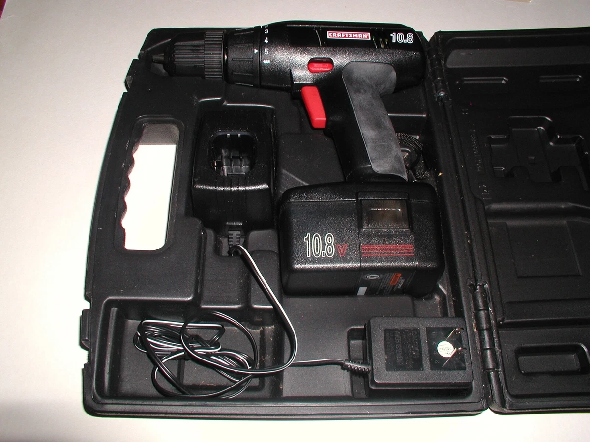 Craftsman 10.8 drill clearance