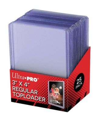 Ultra Pro - Toploader - 3'' x 4'' Clear Regular (25 pieces) (63,5mm - 88,9mm)
