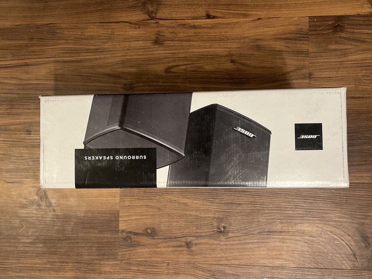 Bose Wireless Surround Speakers 120V (809281-1100) Black new