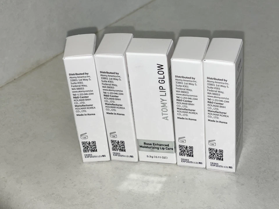 Korean Atomy Lip Glow SPF 15 Sunscreen lip balm Color changing Lipstick - Image 2 of 4