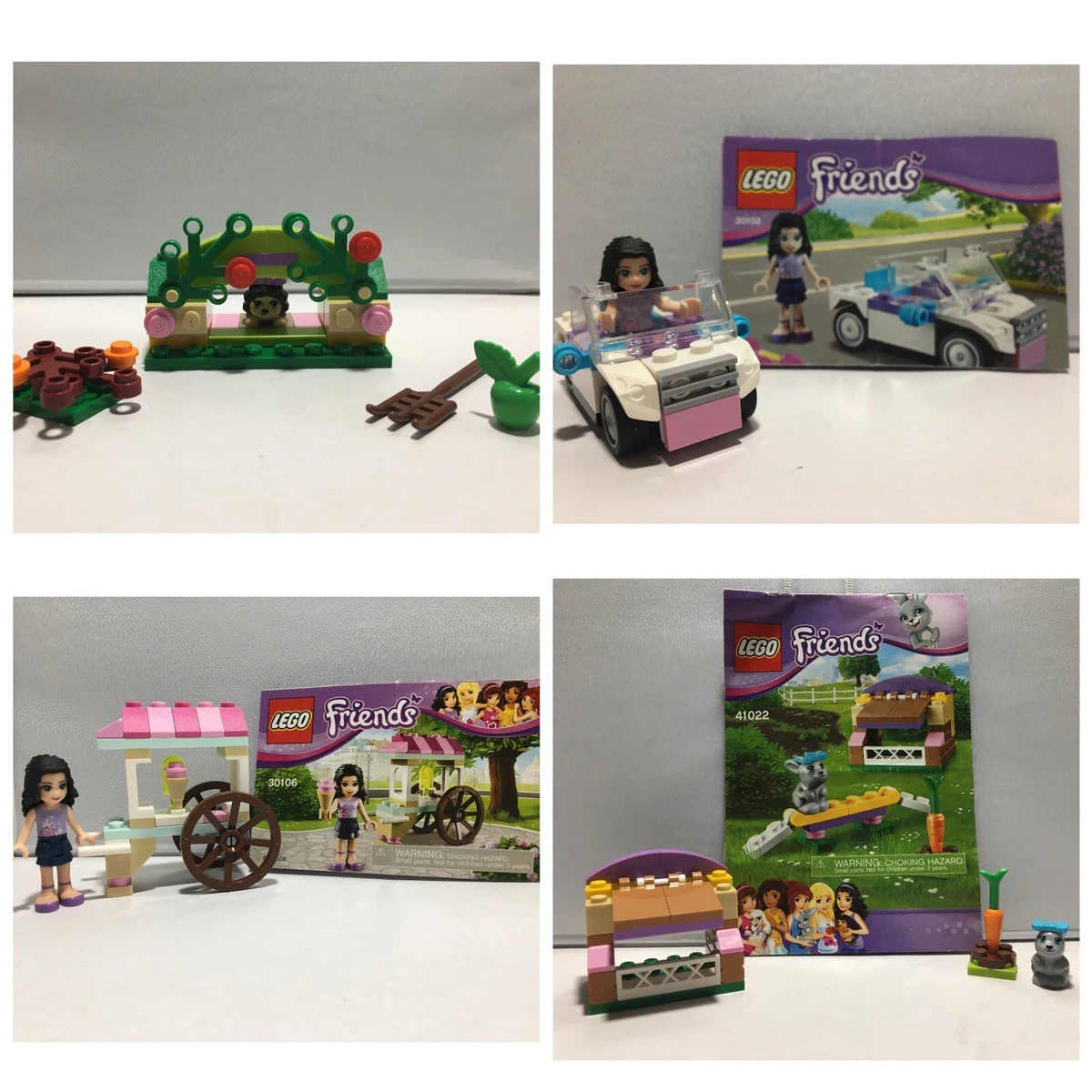 LEGO friends lot! 99% Complete. RETIRED: 30103/30106/41020/41022 eBay