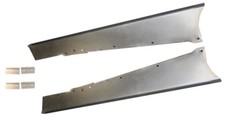1939 1940 Mercury Merc Steel Running Board Set 39 40 - Made In Usa 16 Gauge