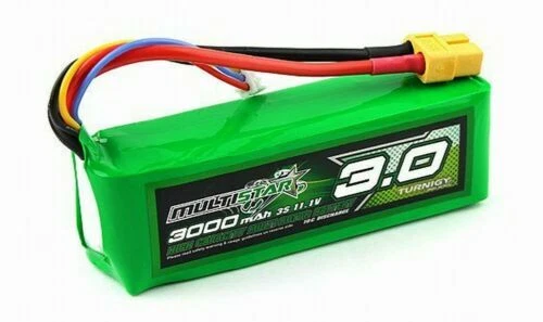 Turnigy RC-Modellbau-Akkus mit Akkutester 11,1v