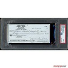 Johnny Unitas Signed Autographed Personal Check PSA DNA Mint 9