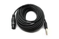 Audio Kabel 10 M Xlr 3 Polig Buchse Zu 6.35 Mm Klinke Stecker Aux Adapter
