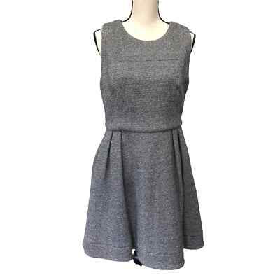 green emerald velvet dress Mustard Fit And Flare Knit Dress main image 0