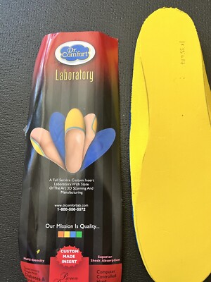 Dr Comfort Insert - US Size 13 Diabetes & Arthritis Shock Absorption | eBay