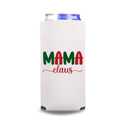 Christmas Skinny Cooler, Mama Claus, Daddy Claus, Christmas Gift, Spiked Seltzer - Foto 5 di 12