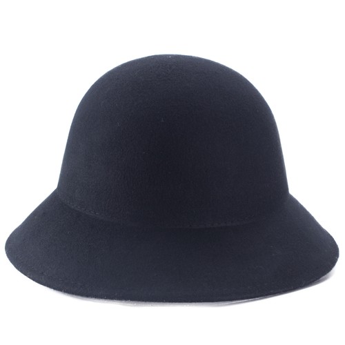 Womens Cloche Bucket Wide Brim Block Untrimmed Wool Tribal Felt Hat Base T287 - Picture 11 of 31