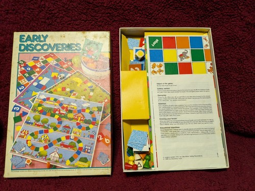 Discovery Toys Vintage Early Discoveries 1986 Ravensburger 4 in 1 Game - Picture 4 of 6
