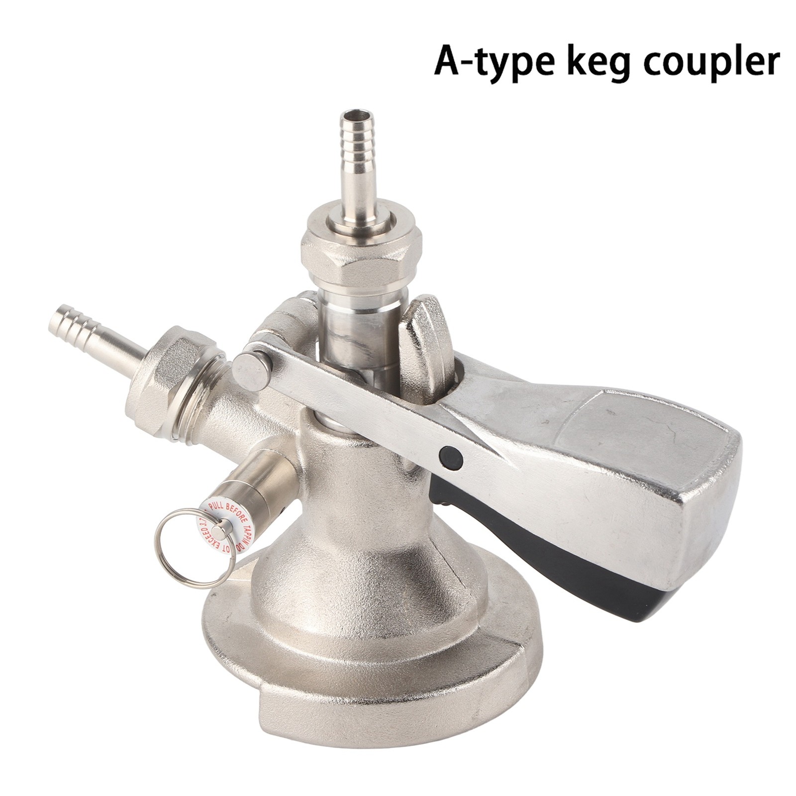 Keg Coupler A Type With Stainless Steel Beer Keg Dispenser Connector Dispensing