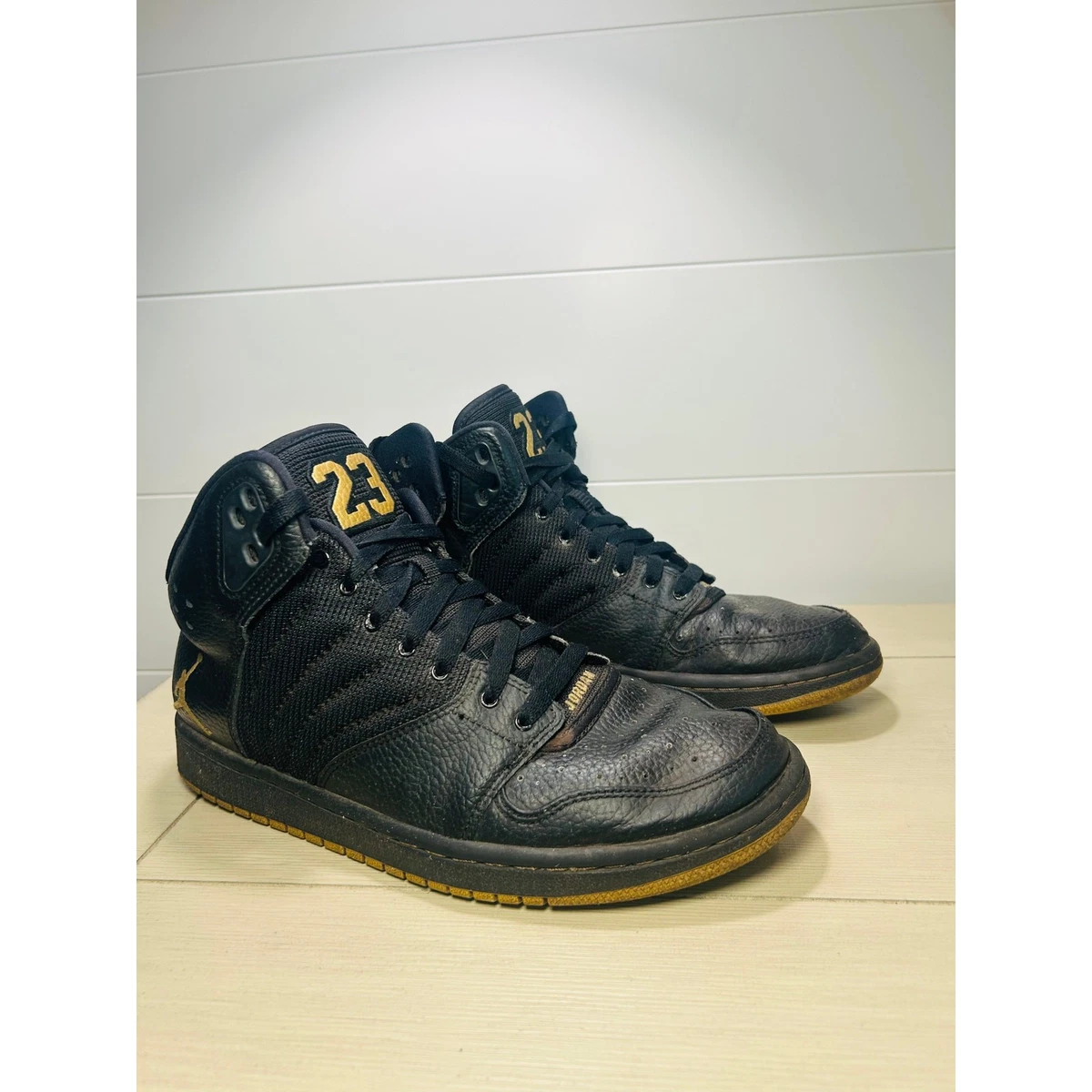 Jordan 1 Flight 4 Premium Black Gold for Sale | Authenticity  display picture 1