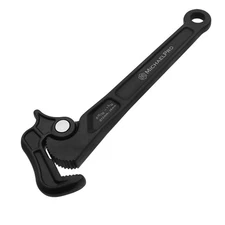 MichaelPro 8in Self Adjusting Pipe Wrench Plumbing Spanner Clamp Up to 28mm