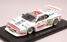 Spark Bmw M1 Team Total S.a. N 61 24h Le Mans 1982 R.ennequin M.gabriel F.gasparetti 1:43 S1585