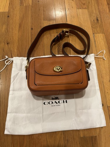 Coach Willow Camera Bag Brown (Cognac)  Leather C0695 Crossbody Shoulder Bag