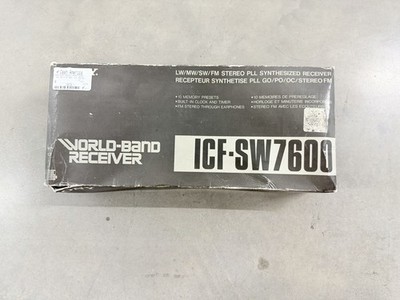 Sony ICF-SW7600 World Band Receiver - New Old Stock (NOS) - Original Box - Japan
