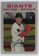2020 Topps Heritage High Number Chrome Refractor 74/571 Kean Wong #THC-541 0r8o