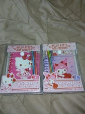 Target Bullseye Playground Hello Kitty Stationary Set Of 2 Brand New