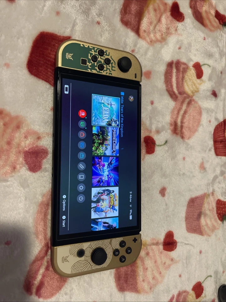 Nintendo Switch OLED Tears of the Kingdom Edition Bundle - Image 4 of 4