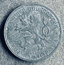 20 Haleru 1942 Protektorat Böhmen und Mähren KM#2 K160525C