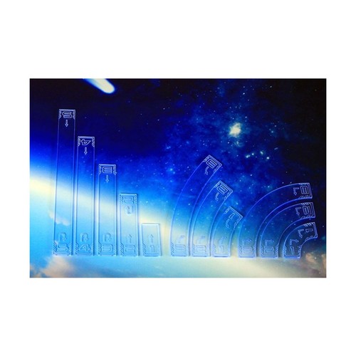 Hexy Shop Thor Mini Token Space Wing Maneuver Template Set - Blue New