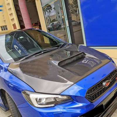 Hood Cover For Subaru Impreza STI WRX VAB 2015-2021 Carbon Vented VS Cooling