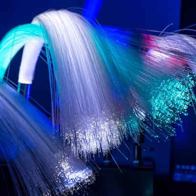 Light Guiding Fiber Optic Lighting Cable End Glow Decorative Lights