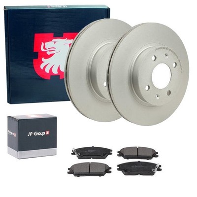 JP BREMSSCHEIBEN 256mm + BELÄGE VORNE passend für HYUNDAI GETZ TB Bj. 2002-2009