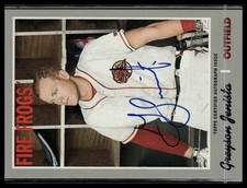 2019 Topps Heritage Minor League #ROA-GJ Greyson Jenista Real One Autographs