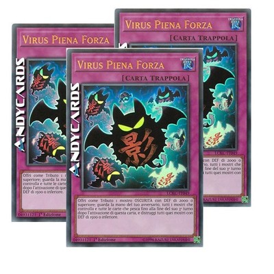 FULL FORCE VIRUS 3x   (Full Force Virus)   Ultra R   LCKC IT049   1Ed   Yugioh!