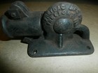 Vintage Cast Iron Freidag Mfg Co Freeport ILL Flag ? Holder Bracket — photo 10