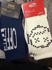 VANS Crew Socks 2 Pairs 6.5-9 NWT