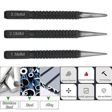 Marking Center Punch 1.5/2/3mm Adjustable Drilling Glass Hand Tools Hole