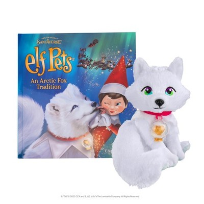 Arctic Fox Elf Pet with Storybook, Snow Globe Charm & Adoption Certificate