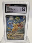 Pokemon CGC 10 Pikachu Black Star Promo Paldea Evolved ETB!